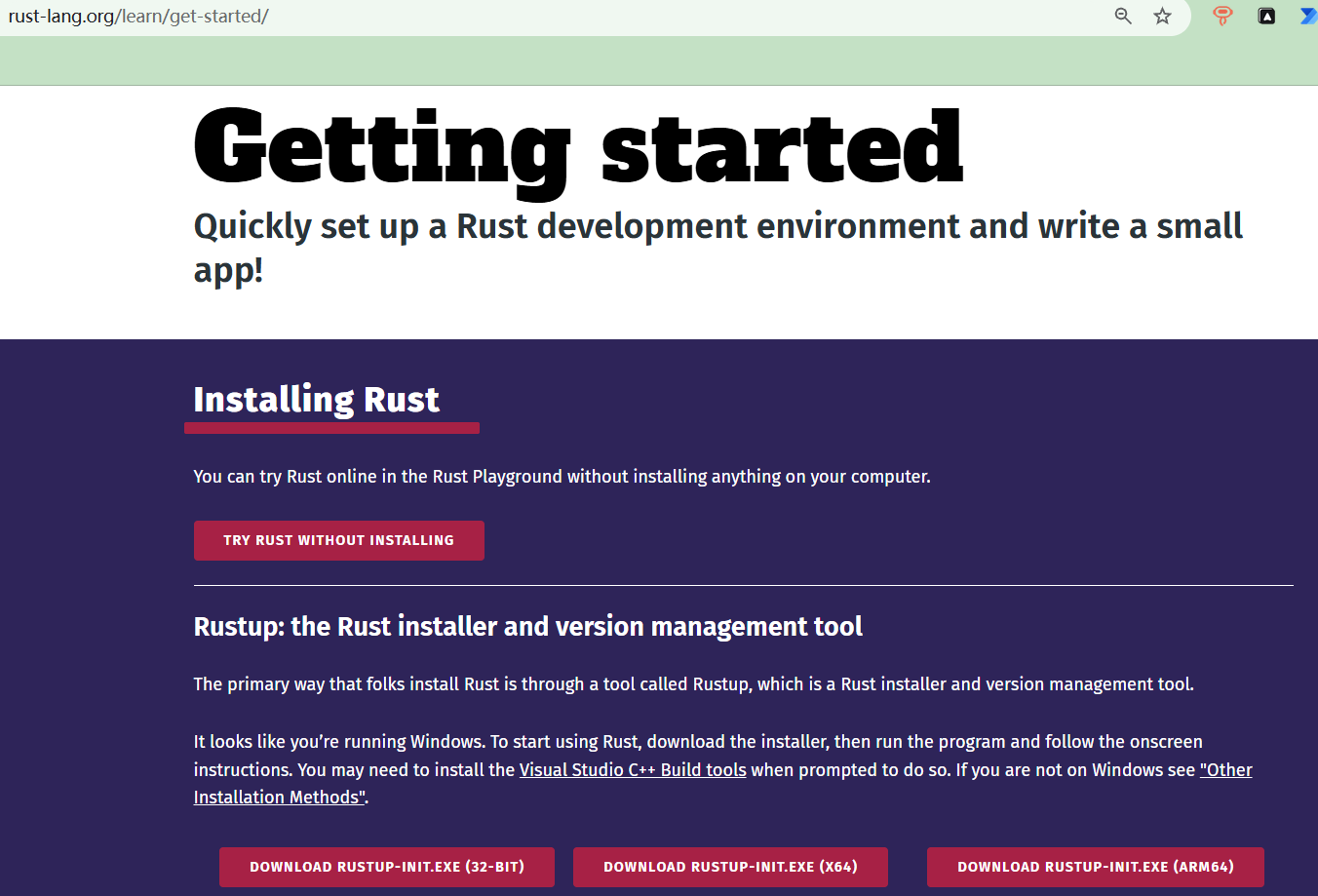 install rust in window.png